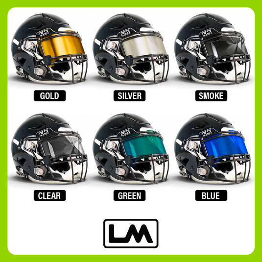 LOUDMOUTH Football Visor (Fits Adult & Youth)