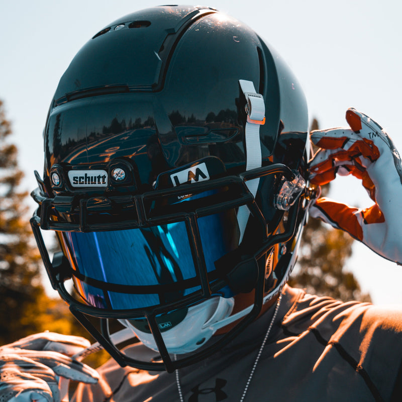 Load image into Gallery viewer, LOUDMOUTH Football Visor (Fits Adult & Youth)