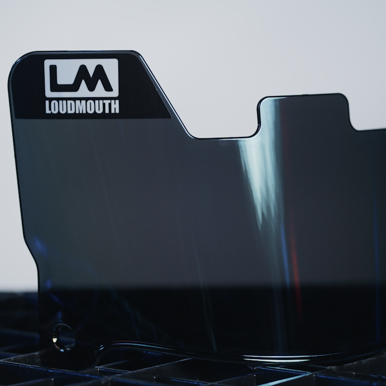 Load image into Gallery viewer, LOUDMOUTH Football Visor (Fits Adult & Youth)