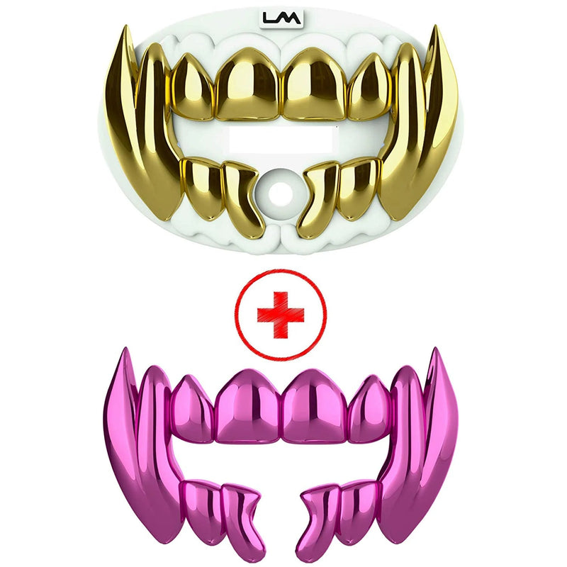 Load image into Gallery viewer, 3D CHROME BEAST - Lip Protector Mouthguard (Bundle)