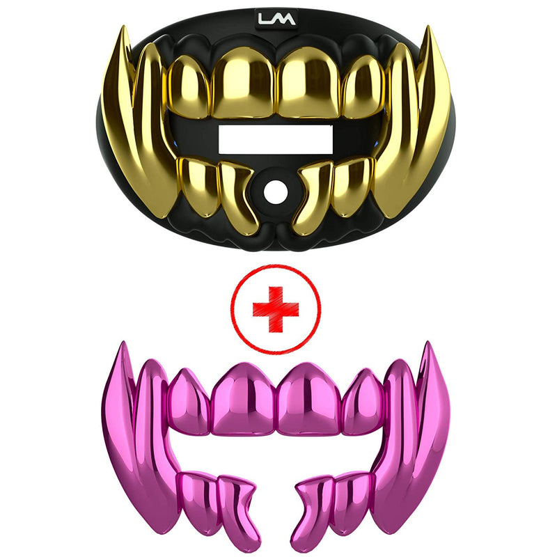 Load image into Gallery viewer, 3D CHROME BEAST - Lip Protector Mouthguard (Bundle)
