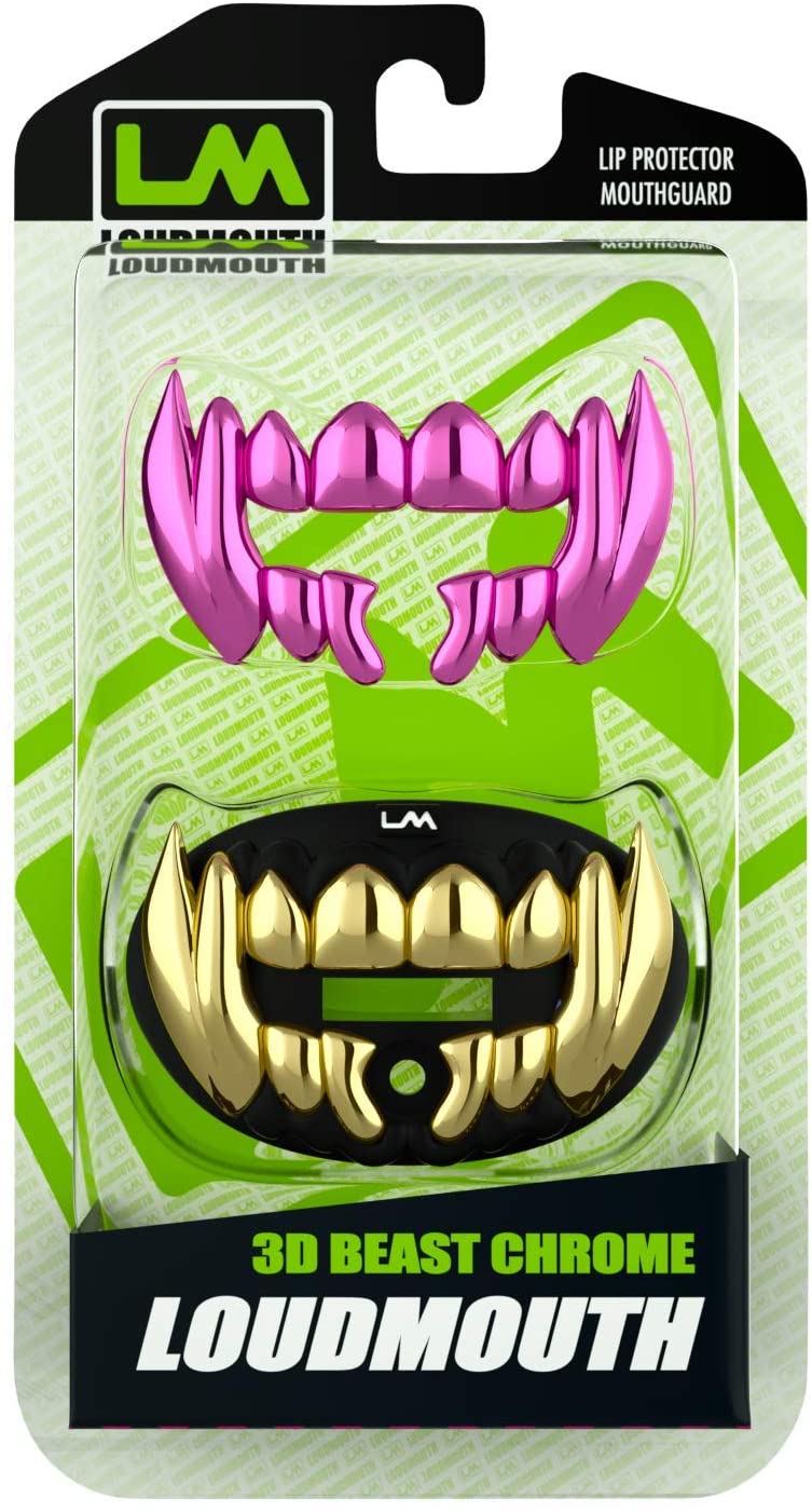 Load image into Gallery viewer, 3D CHROME BEAST - Lip Protector Mouthguard (Bundle)