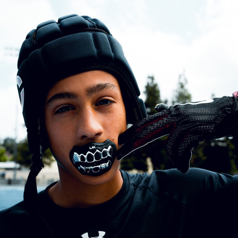 Load image into Gallery viewer, 3D CHROME GRILLZ - Lip Protector Mouthguard