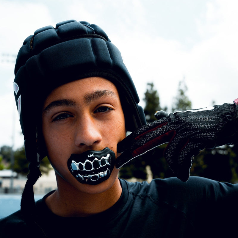 Load image into Gallery viewer, 3D CHROME GRILLZ - Lip Protector Mouthguard (Bundle)