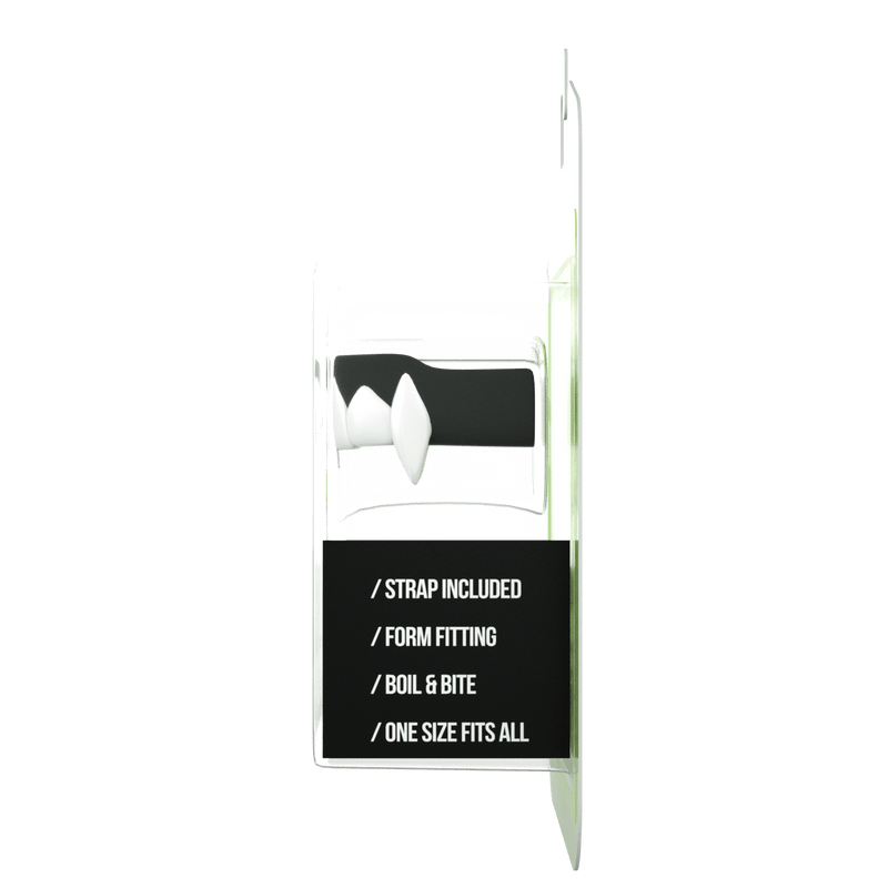 Load image into Gallery viewer, 3D FANGS BOIL & BITE - Mouthguard w/ Detachable Strap