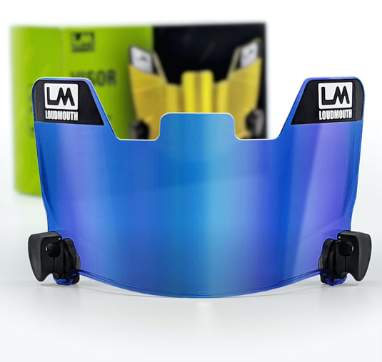 LOUDMOUTH Football Visor (Fits Adult & Youth)