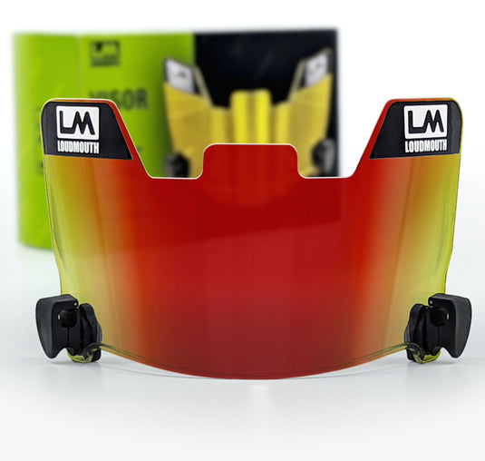 LOUDMOUTH Football Visor (Fits Adult & Youth)