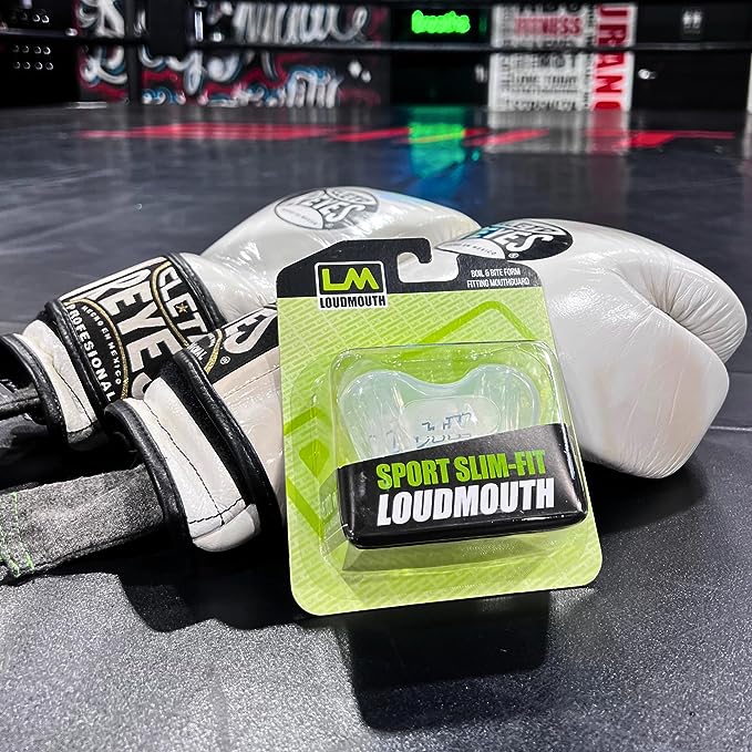 Load image into Gallery viewer, CLEAR SLIM BOIL & BITE - All Sport Mouthguard (2 pack) - LOUDMOUTHGUARDS