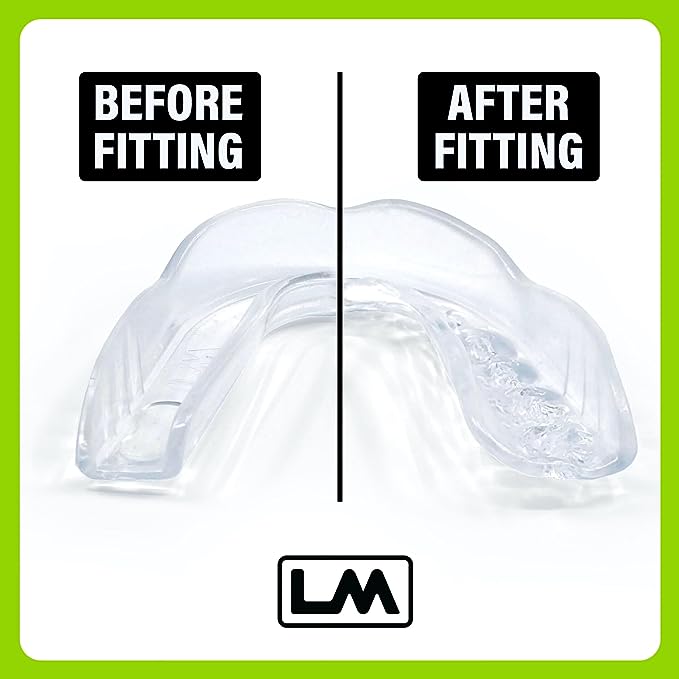 Load image into Gallery viewer, CLEAR SLIM BOIL & BITE - All Sport Mouthguard (2 pack) - LOUDMOUTHGUARDS