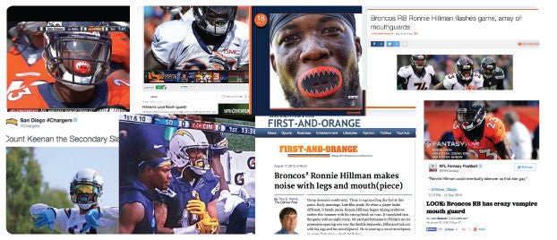 LOUDMOUTHGUARDS featured on denverbroncos.com