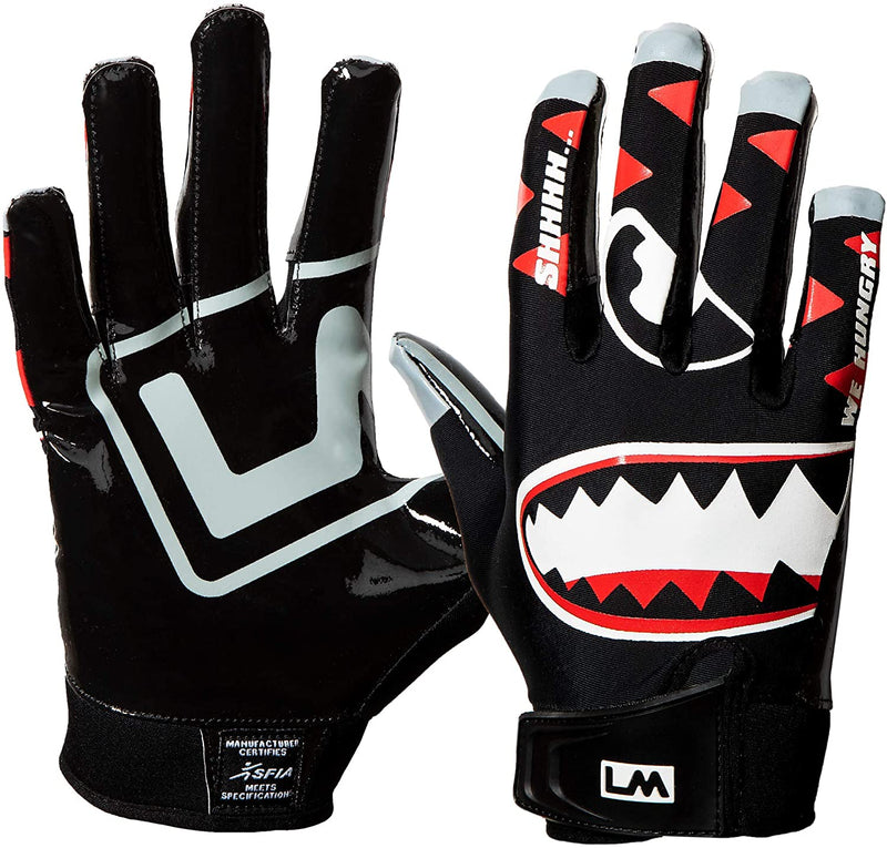 Load image into Gallery viewer, LOUDMOUTH Savage Football Gloves - Ultra Grip (Adult &amp; Youth)
