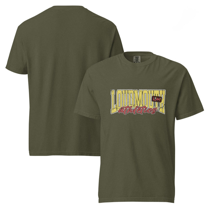 Load image into Gallery viewer, Loud Mouth Athletics Unisex Heavyweight T-shirt - LOUDMOUTHGUARDS
