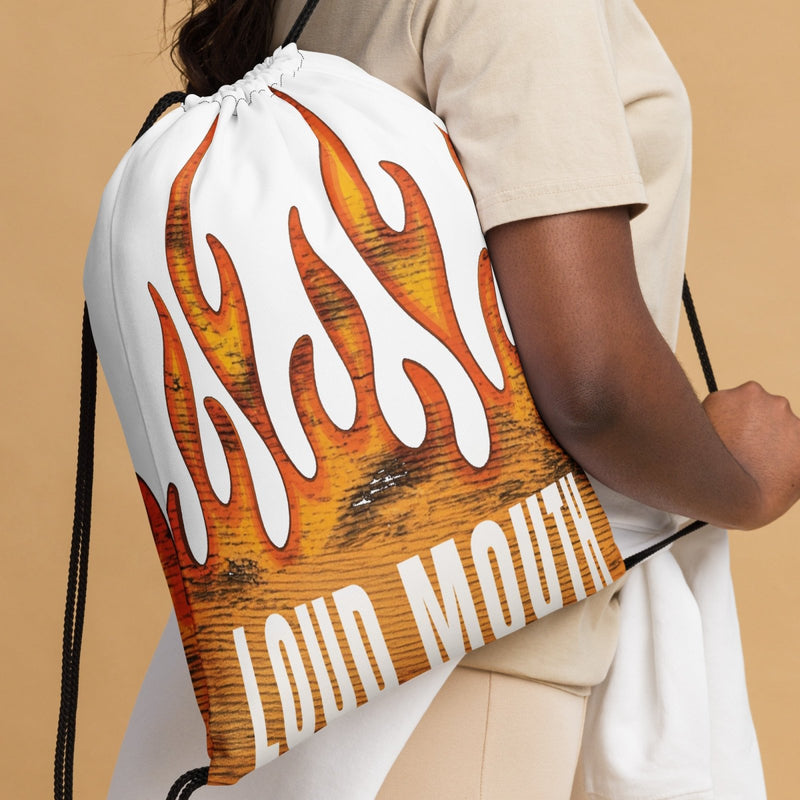 Load image into Gallery viewer, Loud Mouth Drawstring bag - LOUDMOUTHGUARDS
