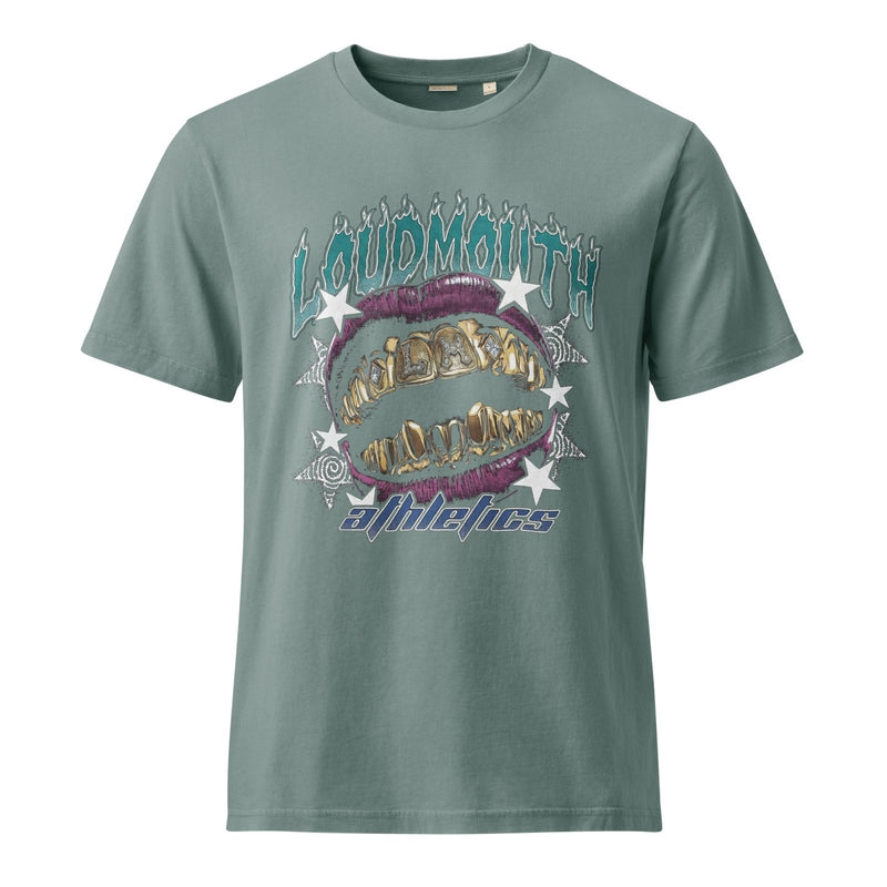 Load image into Gallery viewer, Loud Mouth Unisex Vintage T-Shirt - Grillz - LOUDMOUTHGUARDS
