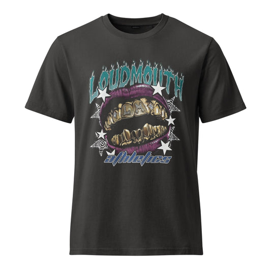 Loud Mouth Unisex Vintage T-Shirt - Grillz - LOUDMOUTHGUARDS