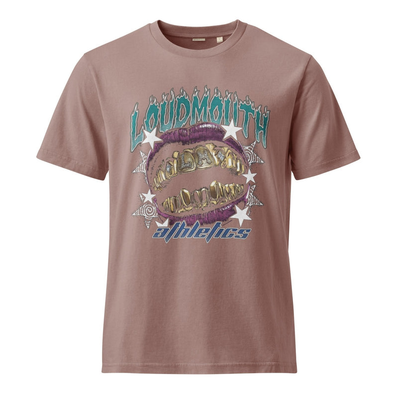 Load image into Gallery viewer, Loud Mouth Unisex Vintage T-Shirt - Grillz - LOUDMOUTHGUARDS

