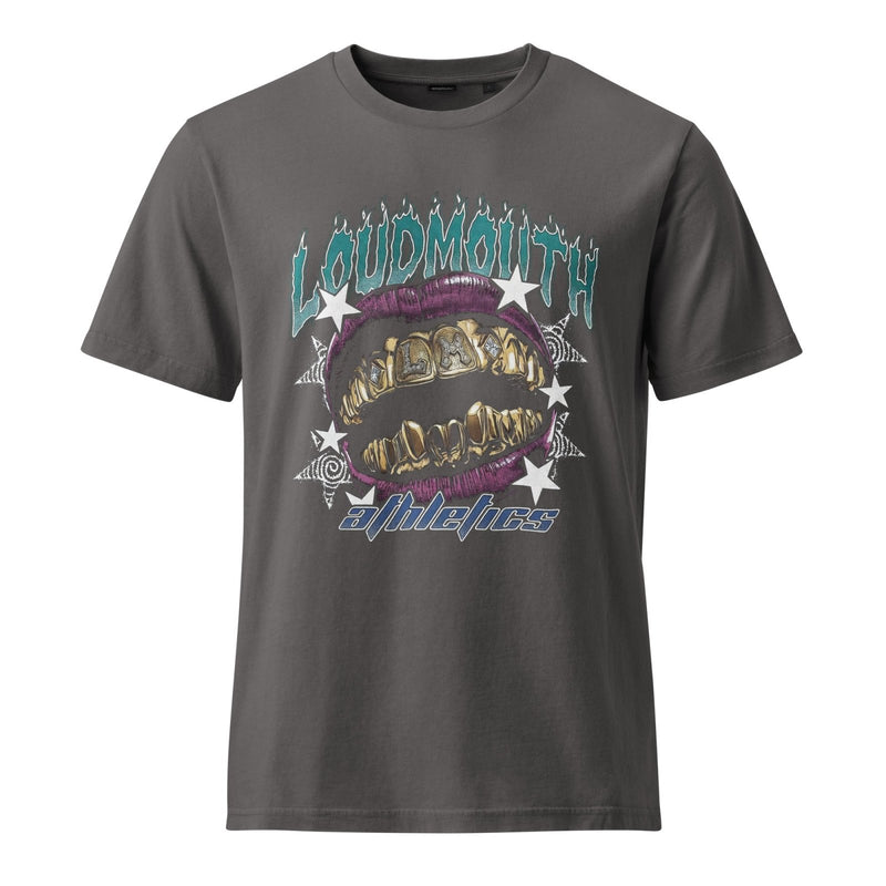Load image into Gallery viewer, Loud Mouth Unisex Vintage T-Shirt - Grillz - LOUDMOUTHGUARDS
