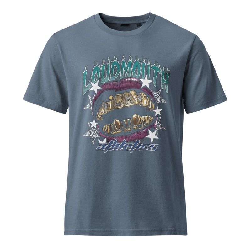 Load image into Gallery viewer, Loud Mouth Unisex Vintage T-Shirt - Grillz - LOUDMOUTHGUARDS
