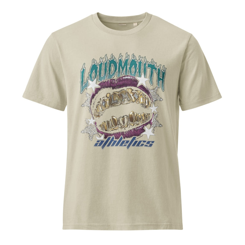 Load image into Gallery viewer, Loud Mouth Unisex Vintage T-Shirt - Grillz - LOUDMOUTHGUARDS
