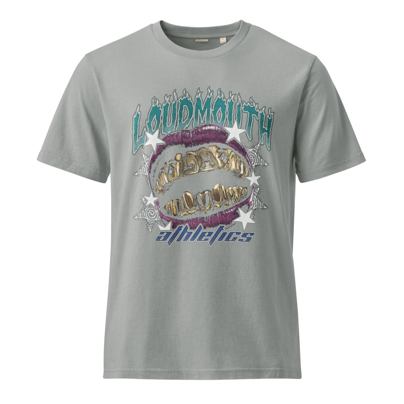 Load image into Gallery viewer, Loud Mouth Unisex Vintage T-Shirt - Grillz - LOUDMOUTHGUARDS
