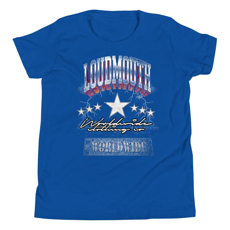 Load image into Gallery viewer, Loud Mouth Worldwide Youth T-Shirt - LOUDMOUTHGUARDS
