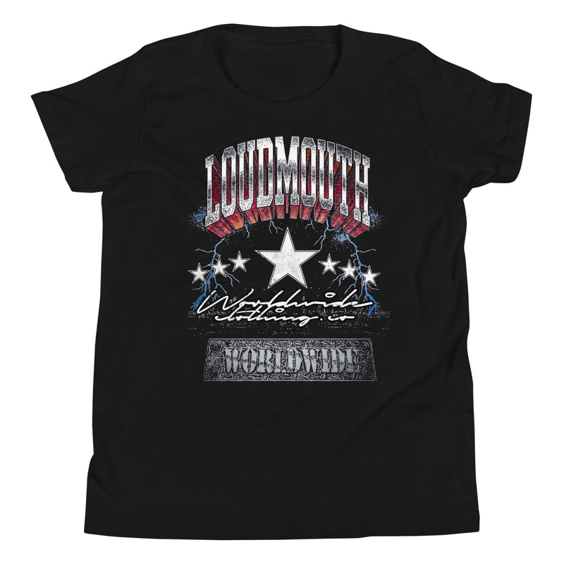 Load image into Gallery viewer, Loud Mouth Worldwide Youth T-Shirt - LOUDMOUTHGUARDS
