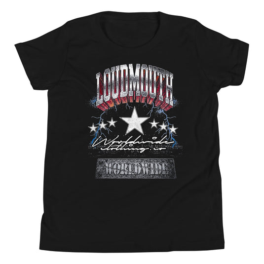 Loud Mouth Worldwide Youth T-Shirt - LOUDMOUTHGUARDS