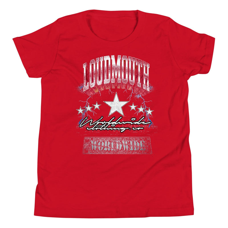 Load image into Gallery viewer, Loud Mouth Worldwide Youth T-Shirt - LOUDMOUTHGUARDS
