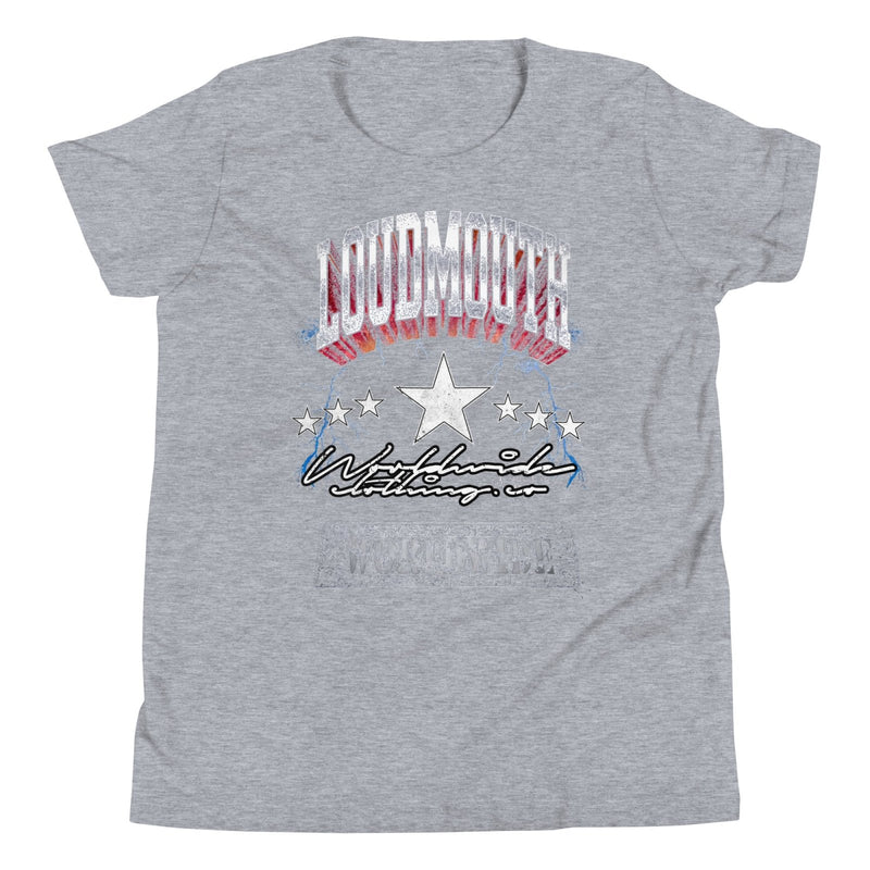 Load image into Gallery viewer, Loud Mouth Worldwide Youth T-Shirt - LOUDMOUTHGUARDS
