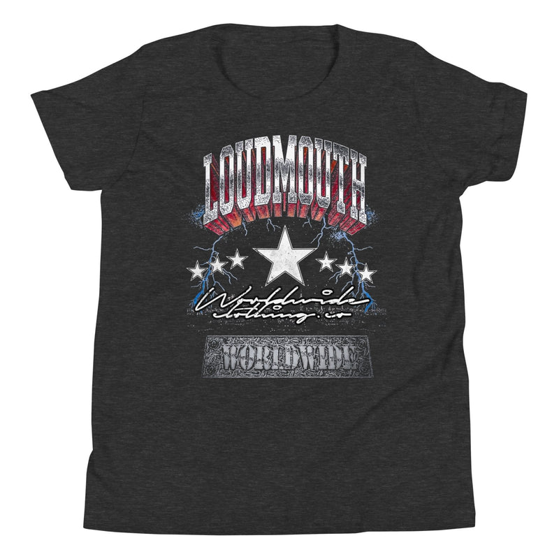Load image into Gallery viewer, Loud Mouth Worldwide Youth T-Shirt - LOUDMOUTHGUARDS
