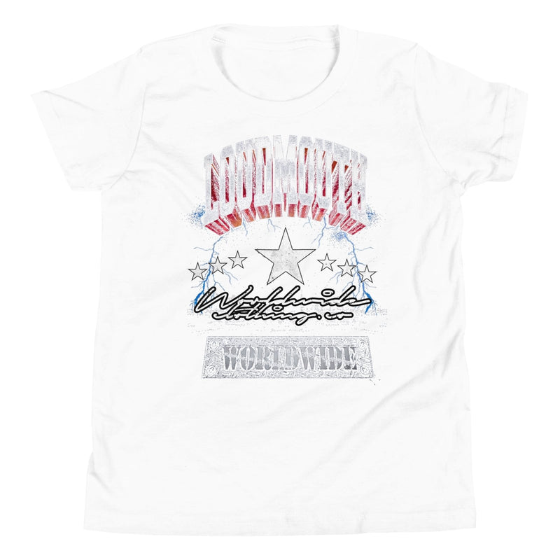 Load image into Gallery viewer, Loud Mouth Worldwide Youth T-Shirt - LOUDMOUTHGUARDS
