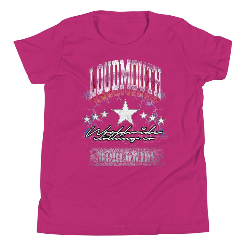 Load image into Gallery viewer, Loud Mouth Worldwide Youth T-Shirt - LOUDMOUTHGUARDS
