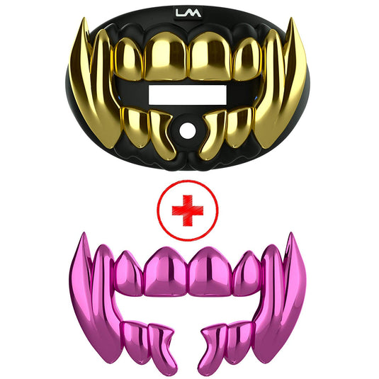 3D CHROME BEAST - Lip Protector Mouthguard (Bundle)