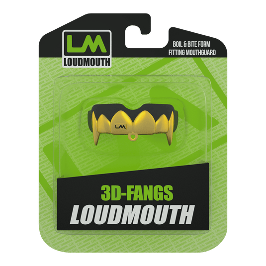 3D FANGS BOIL & BITE - Mouthguard w/ Detachable Strap