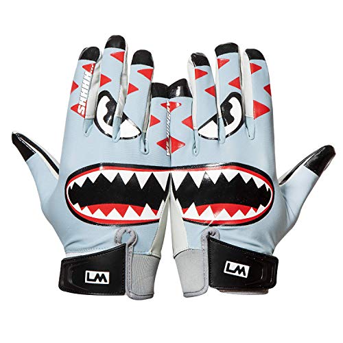 LOUDMOUTH Savage Football Gloves - Ultra Grip (Adult & Youth)