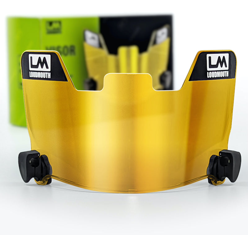 Load image into Gallery viewer, LOUDMOUTH Football Visor (Fits Adult &amp; Youth)
