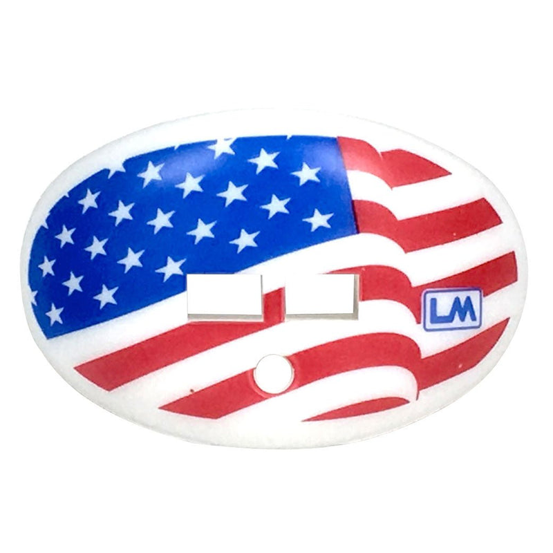 Load image into Gallery viewer, USA Flag-FANGS-LOUDMOUTH-LOUD MOUTH GUARDS
