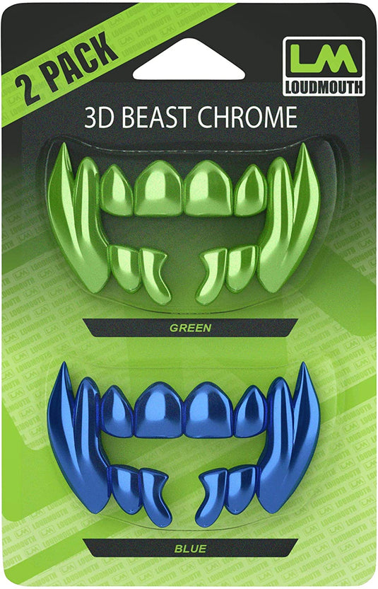 INTERCHANGEABLE TEETH - Fits 3D Beast Mouthguard (2 Pack)