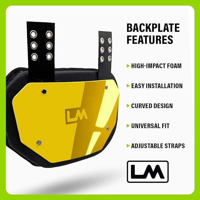 Load image into Gallery viewer, LOUDMOUTH Football Backplate - LOUDMOUTHGUARDS
