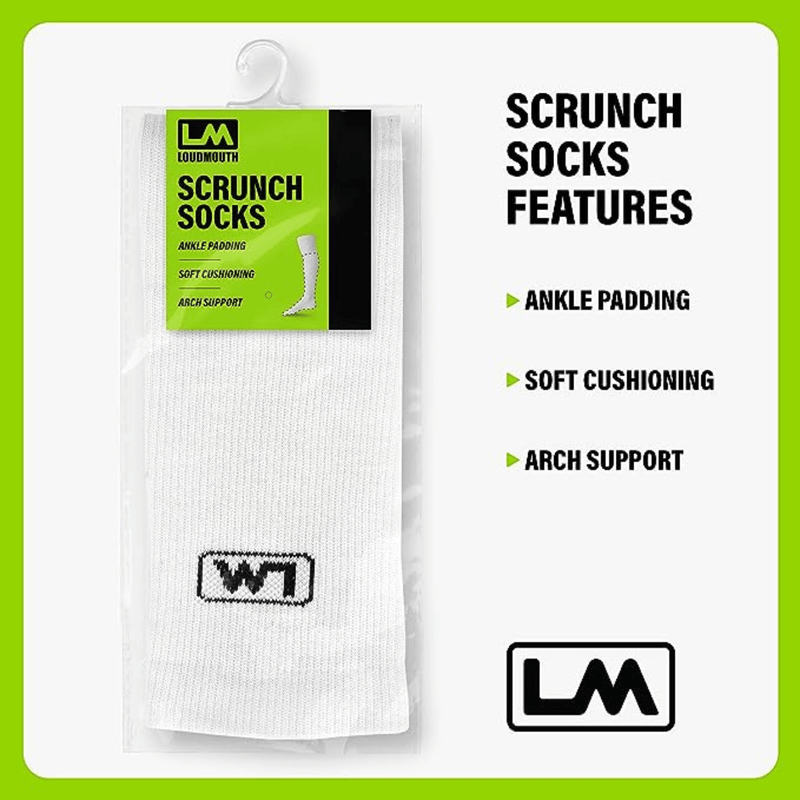 Load image into Gallery viewer, LOUDMOUTH Scrunch Football Socks - LOUDMOUTHGUARDS
