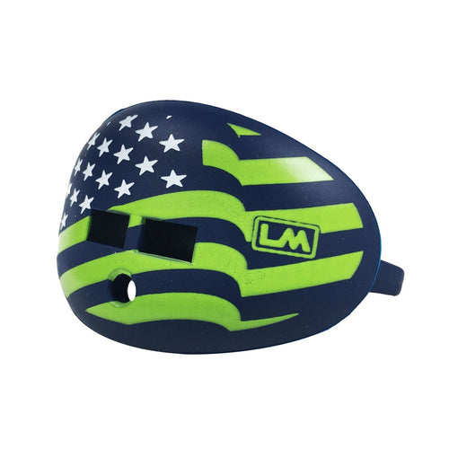 FLAGS-USA-FLUORESCENT GREEN-NAVY BLUE-850867006819